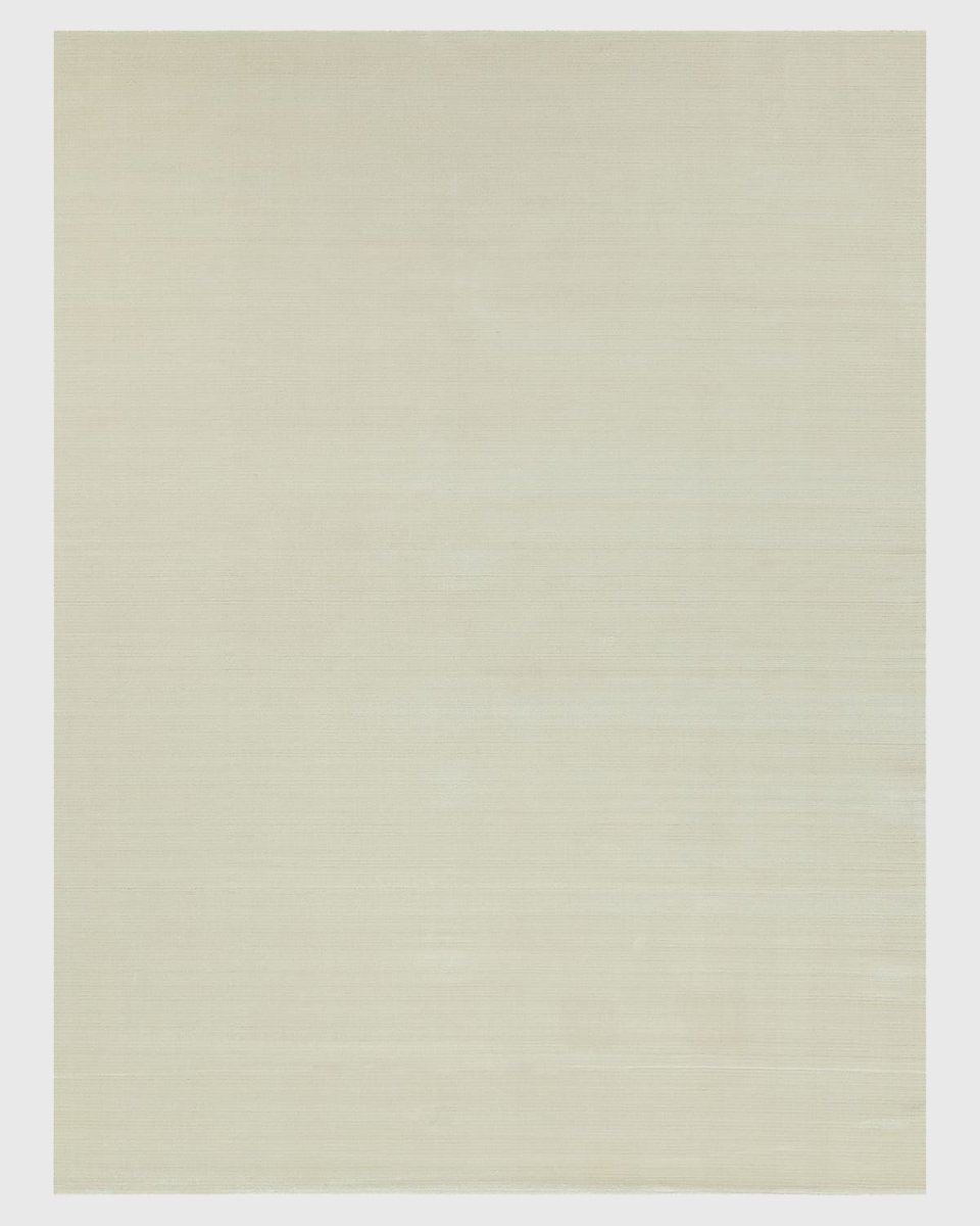 Pavia Hand-Loomed Beige Rug, 9' x 12'
